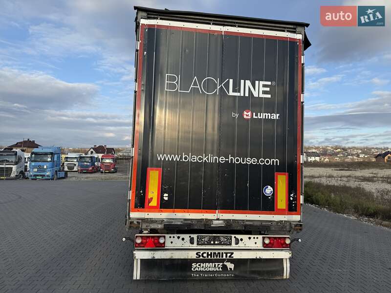 Тентованный борт (штора) - полуприцеп Schmitz Cargobull S01 2015 в Черновцах