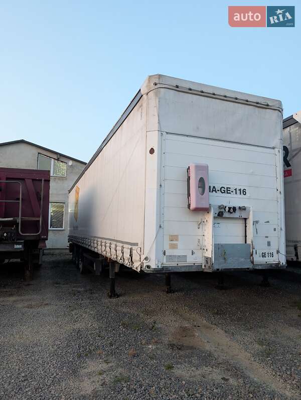 Тентованный борт (штора) - полуприцеп Schmitz Cargobull S01 2012 в Стрые