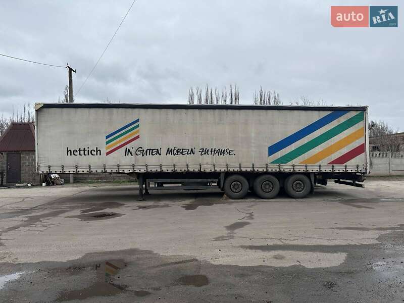 Тентованный борт (штора) - прицеп Schmitz Cargobull S01 2003 в Покрове фото Тентованный борт (штора) - прицеп Schmitz Cargobull S01 2003 в Покрове