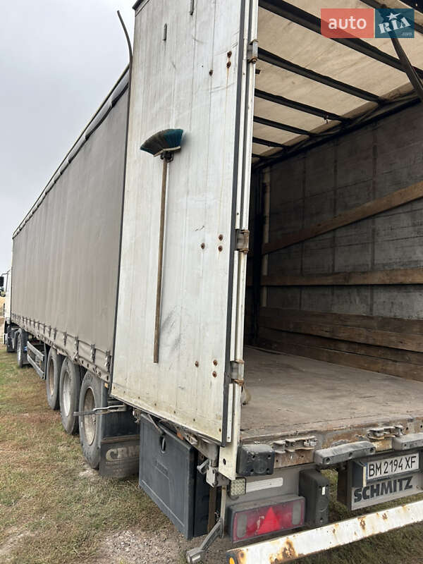 Тентованный борт (штора) - полуприцеп Schmitz Cargobull S01 2003 в Недригайлове