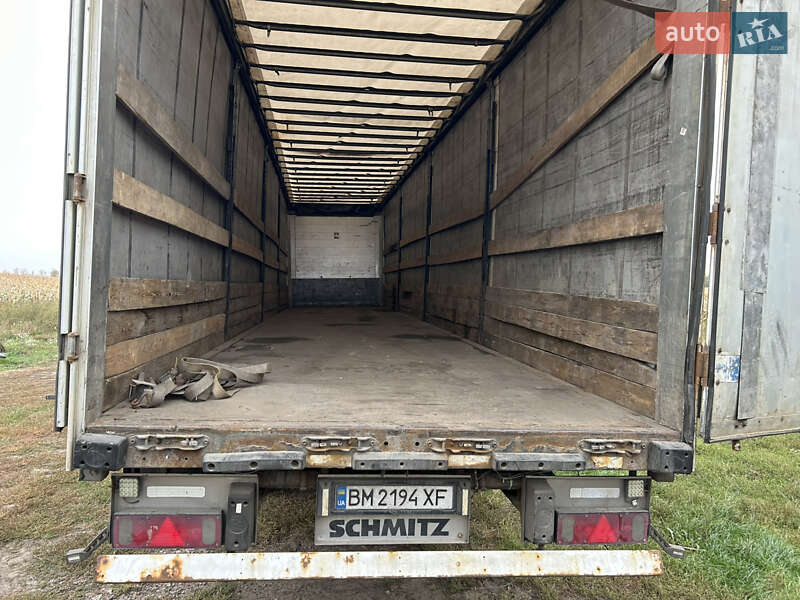 Тентованный борт (штора) - полуприцеп Schmitz Cargobull S01 2003 в Недригайлове