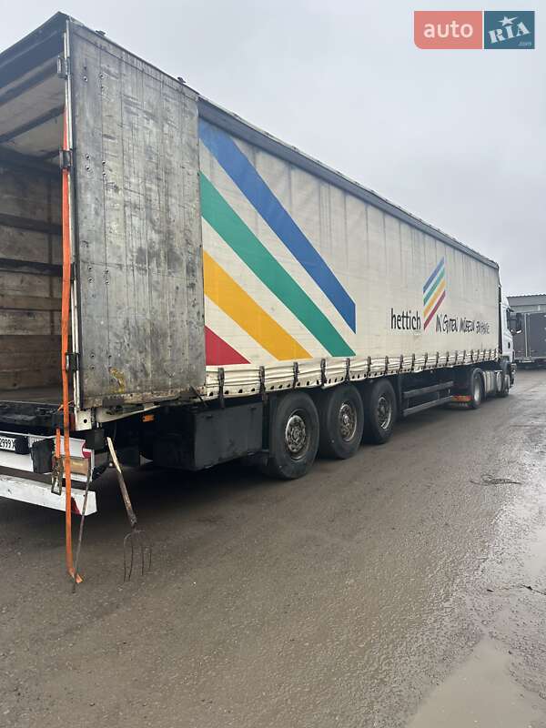 Тентованный борт (штора) - полуприцеп Schmitz Cargobull S01 1999 в Харькове
