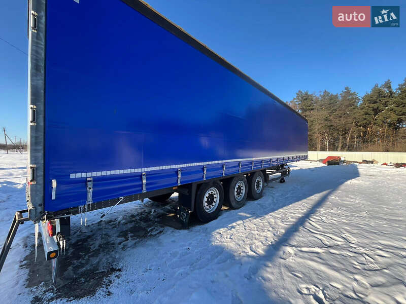 Тентований борт (штора) - напівпричіп Schmitz Cargobull S01 2016 в Житомирі
