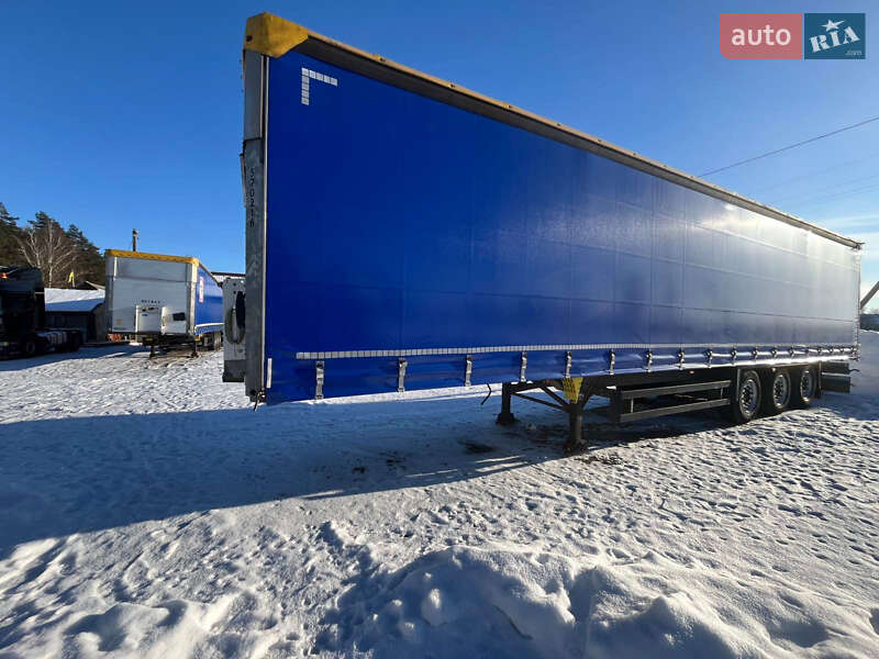 Тентований борт (штора) - напівпричіп Schmitz Cargobull S01 2016 в Житомирі