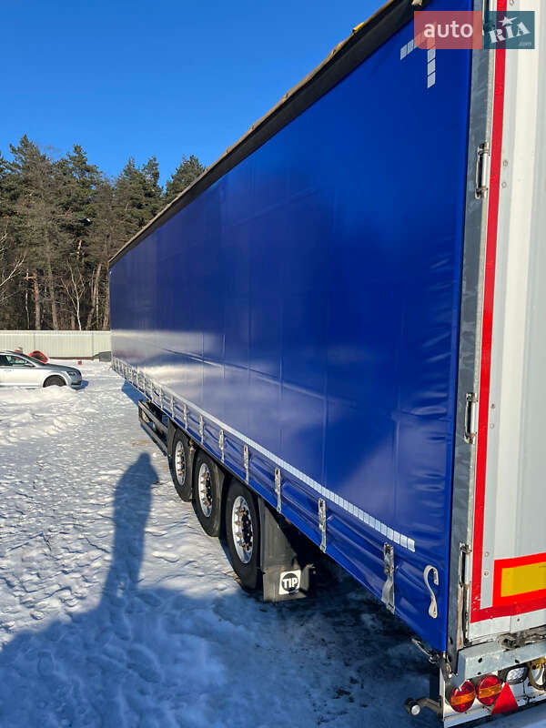 Тентований борт (штора) - напівпричіп Schmitz Cargobull S01 2016 в Житомирі