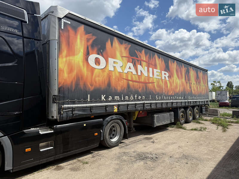 Тентованный борт (штора) - полуприцеп Schmitz Cargobull S01 2007 в Харькове