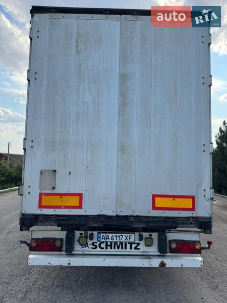 Тентованный борт (штора) - полуприцеп Schmitz Cargobull S01 2008 в Запорожье фото 3 Тентованный борт (штора) - полуприцеп Schmitz Cargobull S01 2008 в Запорожье