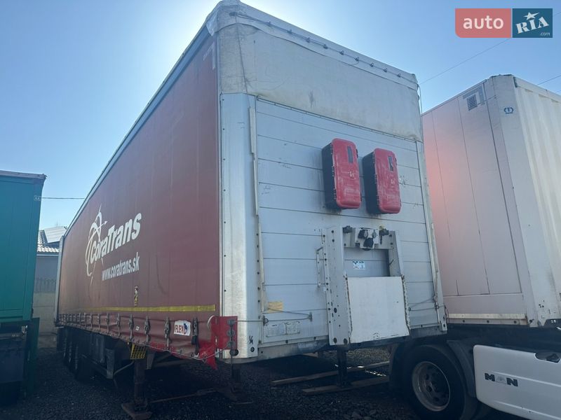 Тентованный борт (штора) - полуприцеп Schmitz Cargobull S01 2007 в Луцке