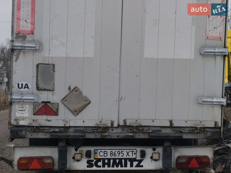 Тентованный борт (штора) - полуприцеп Schmitz Cargobull S01 2003 в Новой Басане