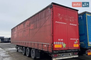 Тентованный борт (штора) - полуприцеп Schmitz Cargobull S01 2011 в Ровно