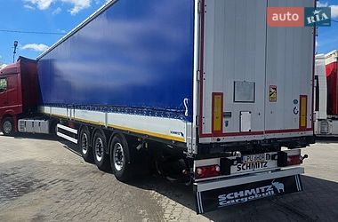 Тентованный борт (штора) - полуприцеп Schmitz Cargobull S01 2012 в Гусятине
