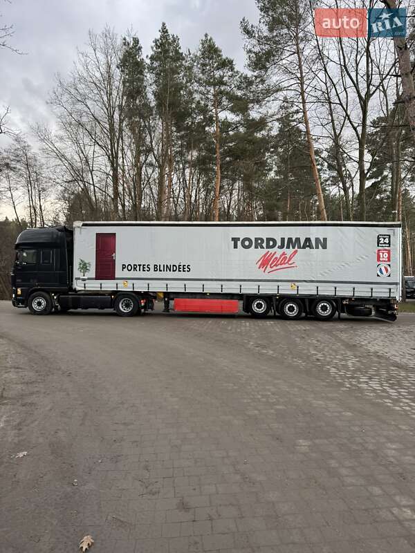 Тентований борт (штора) - напівпричіп Schmitz Cargobull S3 2008 в Львові