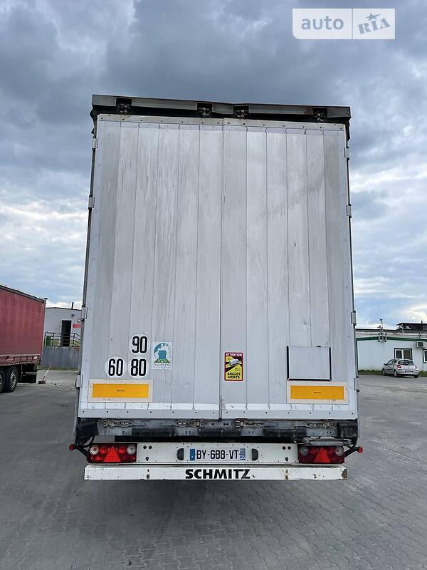 Тентованный борт (штора) - полуприцеп Schmitz Cargobull SAF 2007 в Луцке фото 3 Тентованный борт (штора) - полуприцеп Schmitz Cargobull SAF 2007 в Луцке
