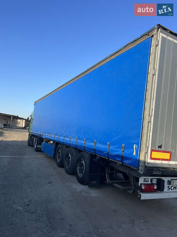Бортовой полуприцеп Schmitz Cargobull SAF 2008 в Одессе
