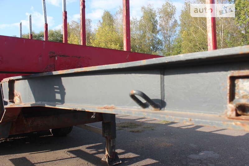Лесовоз / Сортиментовоз - полуприцеп Schmitz Cargobull SAF 2004 в Хусте
