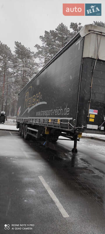 Тентованный борт (штора) - полуприцеп Schmitz Cargobull SAF 2018 в Луцке
