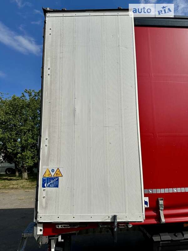 Тентованный борт (штора) - полуприцеп Schmitz Cargobull SAF 2015 в Дубно