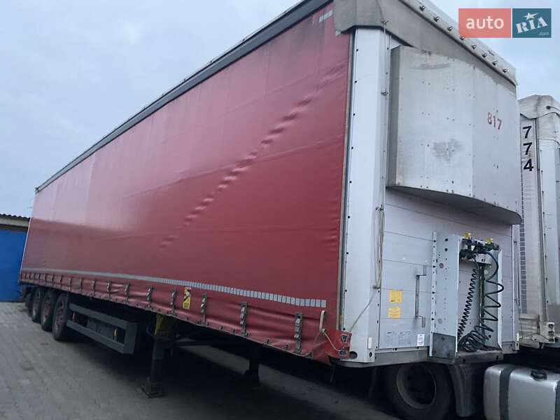 Тентованный борт (штора) - полуприцеп Schmitz Cargobull SAF 2008 в Луцке