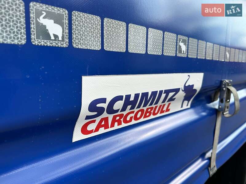 Тентованный борт (штора) - полуприцеп Schmitz Cargobull SAF 2015 в Дубно