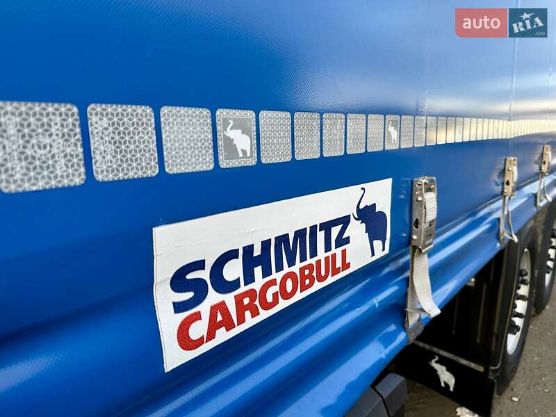 Тентований борт (штора) - напівпричіп Schmitz Cargobull SAF 2015 в Дубні