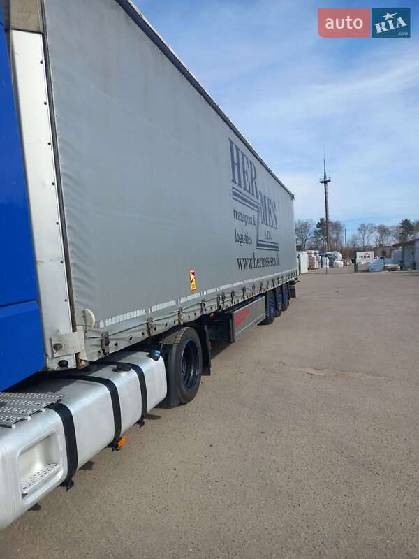 Тентованный борт (штора) - прицеп Schmitz Cargobull SAF 2007 в 