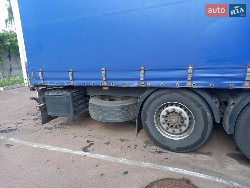 Тентованный борт (штора) - полуприцеп Schmitz Cargobull SAF 2007 в Чернигове