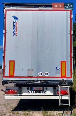 Тентованный борт (штора) - полуприцеп Schmitz Cargobull SAF 2013 в 