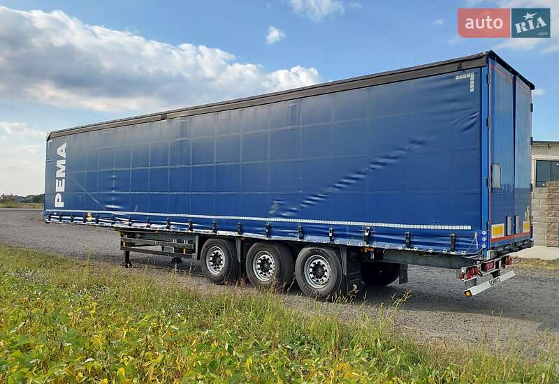 Тентованный борт (штора) - полуприцеп Schmitz Cargobull SAF 2014 в Луцке
