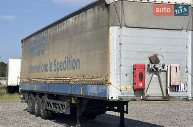 Тентований борт (штора) - напівпричіп Schmitz Cargobull SAF 2008 в 