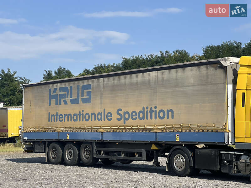 Тентованный борт (штора) - полуприцеп Schmitz Cargobull SAF 2008 в Виннице