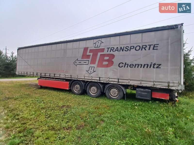 Тентований борт (штора) - напівпричіп Schmitz Cargobull SAF 2009 в Стрию