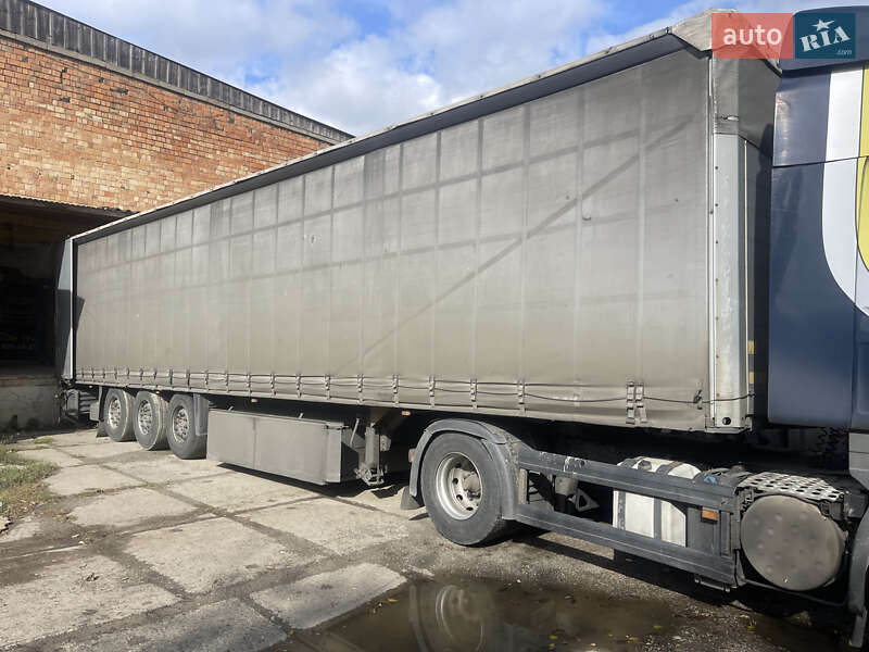 Тентованный борт (штора) - полуприцеп Schmitz Cargobull SAF 2008 в Черновцах