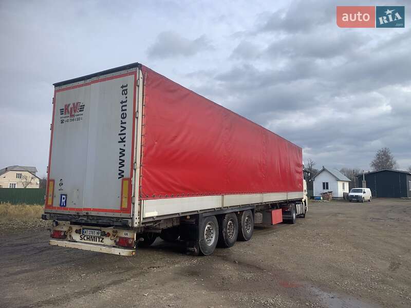 Тентованный борт (штора) - полуприцеп Schmitz Cargobull SAF 2008 в Рожнятове