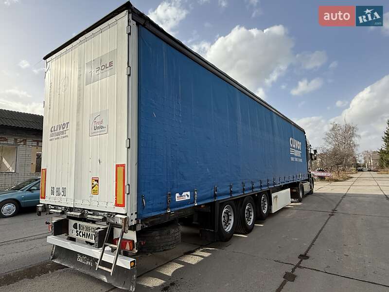 Тентований борт (штора) - напівпричіп Schmitz Cargobull SAF 2006 в Надвірній