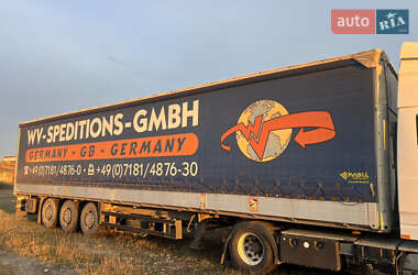 Тентований борт (штора) - напівпричіп Schmitz Cargobull SAF 2008 в Вінниці