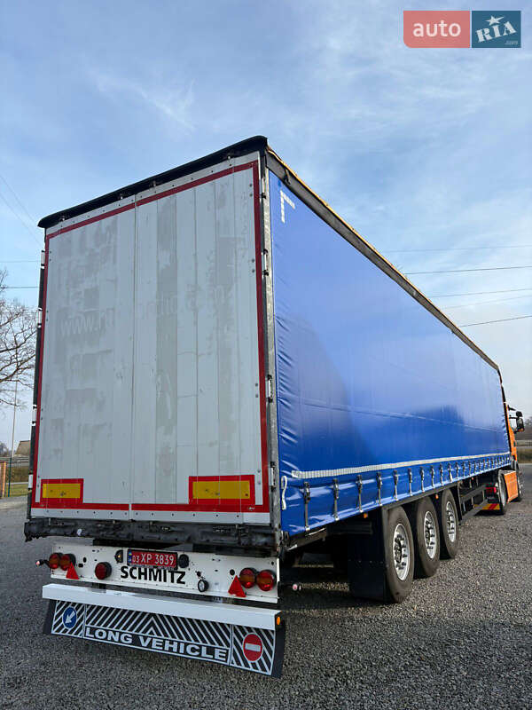 Тентованный борт (штора) - полуприцеп Schmitz Cargobull SAF 2016 в Житомире