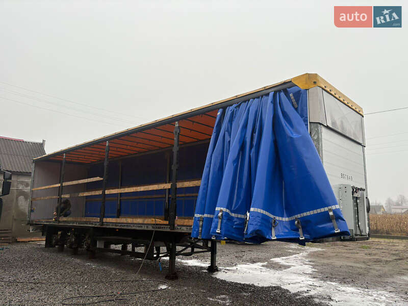 Тентованный борт (штора) - полуприцеп Schmitz Cargobull SAF 2016 в Житомире
