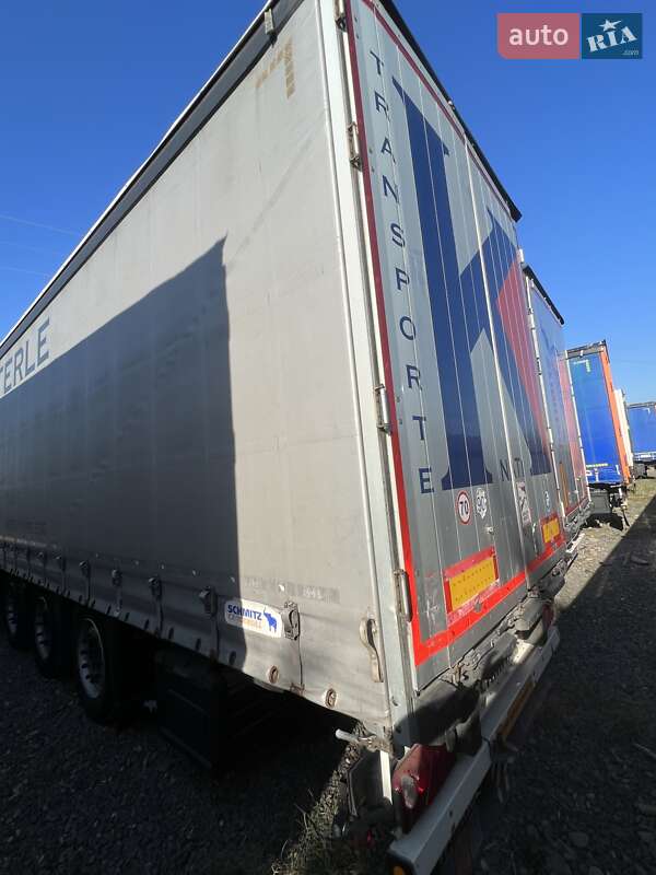 Тентованный борт (штора) - полуприцеп Schmitz Cargobull SAF 2013 в Ужгороде фото 2 Тентованный борт (штора) - полуприцеп Schmitz Cargobull SAF 2013 в Ужгороде