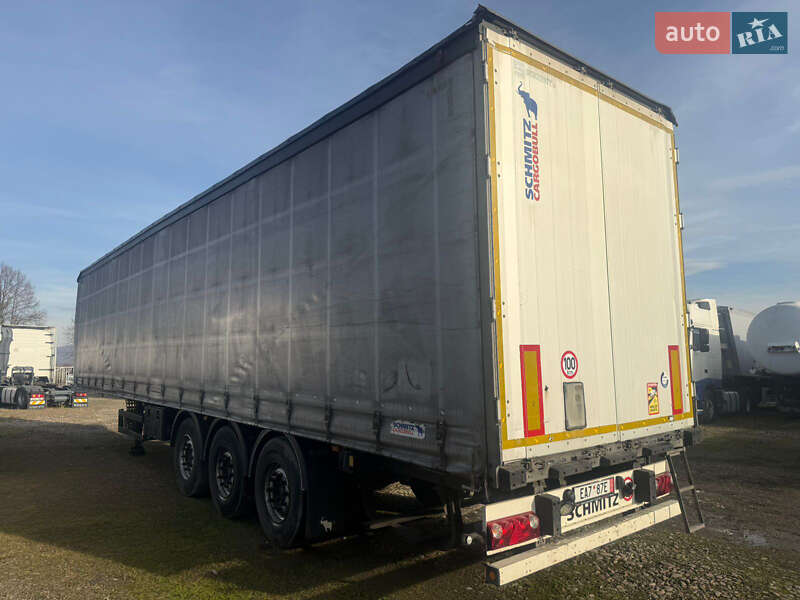 Тентованный борт (штора) - полуприцеп Schmitz Cargobull SAF 2014 в Тячеве