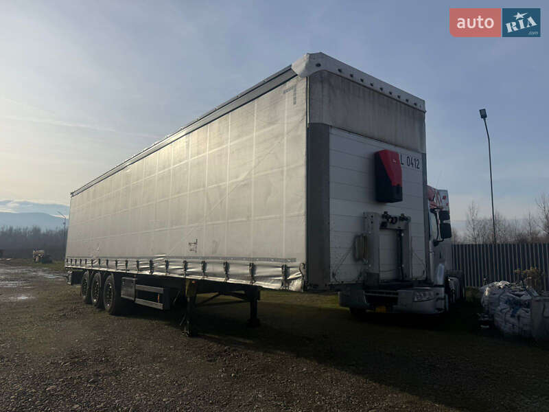 Тентованный борт (штора) - полуприцеп Schmitz Cargobull SAF 2014 в Тячеве