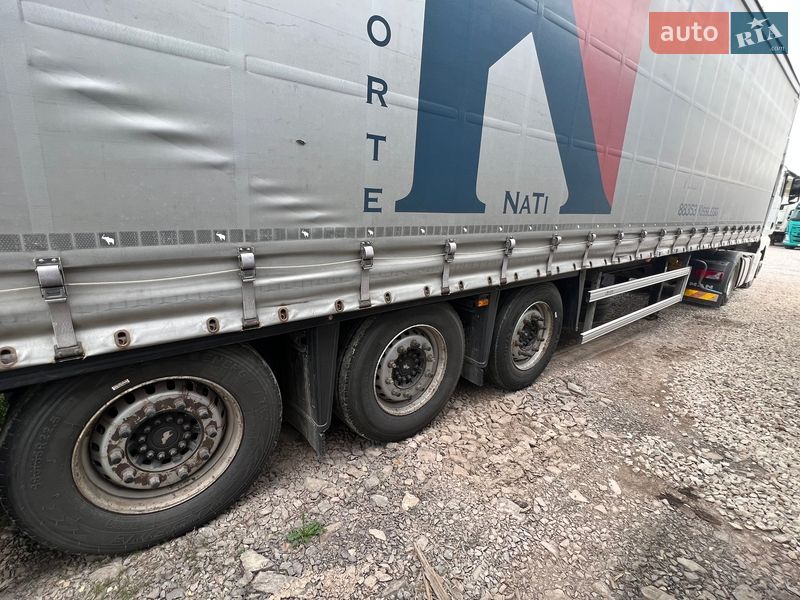 Тентованный борт (штора) - полуприцеп Schmitz Cargobull SAF 2013 в Ужгороде