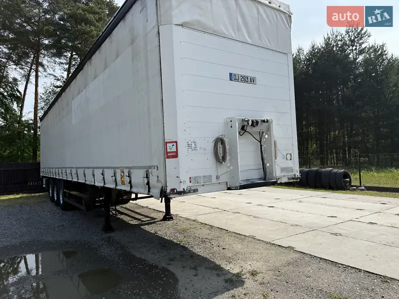 Тентованный борт (штора) - полуприцеп Schmitz Cargobull SCB S3B 2014 в 
