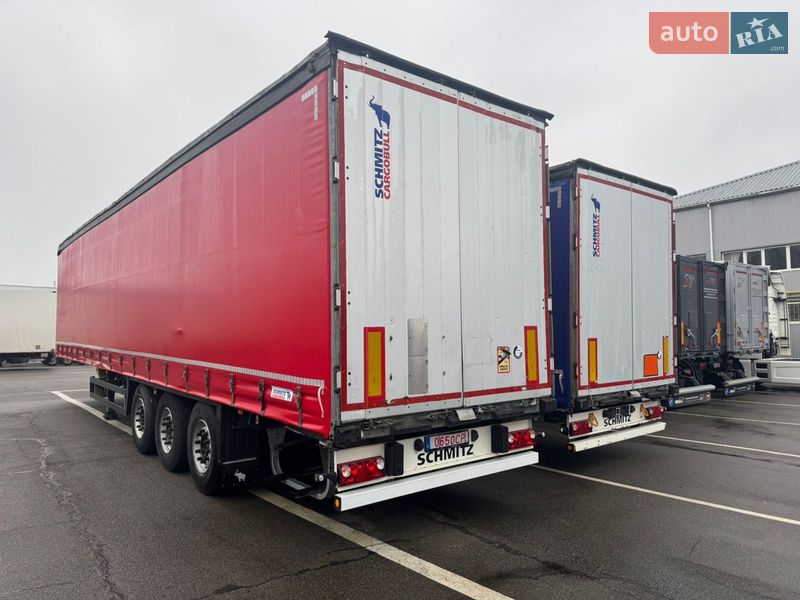 Тентованный борт (штора) - полуприцеп Schmitz Cargobull SCB S3B 2016 в Буче