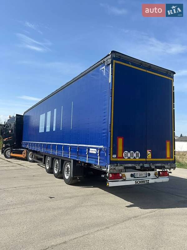 Тентованный борт (штора) - полуприцеп Schmitz Cargobull SCB S3T 2015 в Надворной