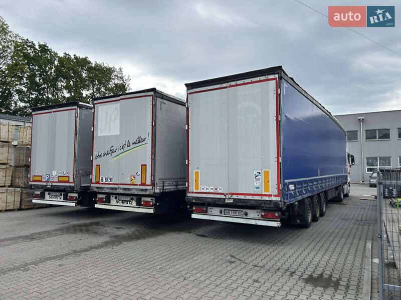 Тентованный борт (штора) - полуприцеп Schmitz Cargobull SCB S3T 2012 в Виннице