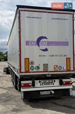 Тентований борт (штора) - напівпричіп Schmitz Cargobull SCB S3T 2014 в Рівному