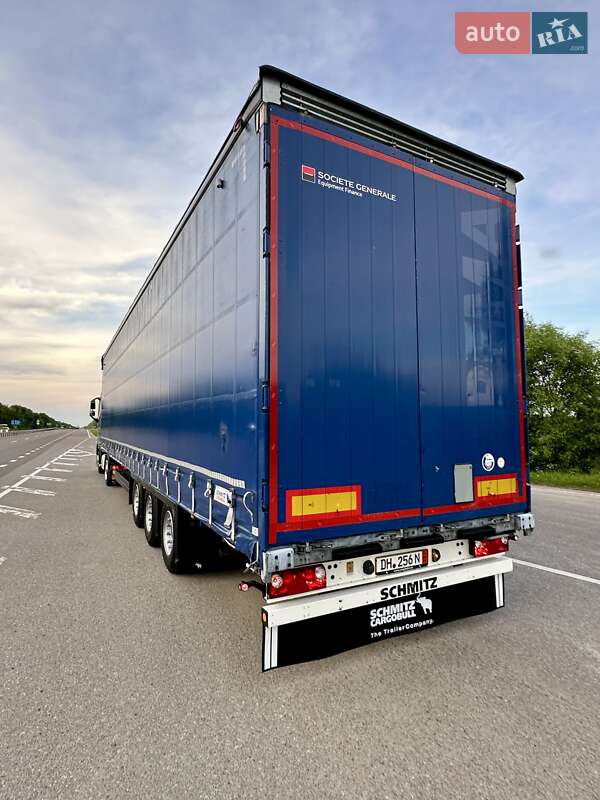 Тентований борт (штора) - напівпричіп Schmitz Cargobull SCB S3T 2016 в Бродах фото 5 Тентований борт (штора) - напівпричіп Schmitz Cargobull SCB S3T 2016 в Бродах