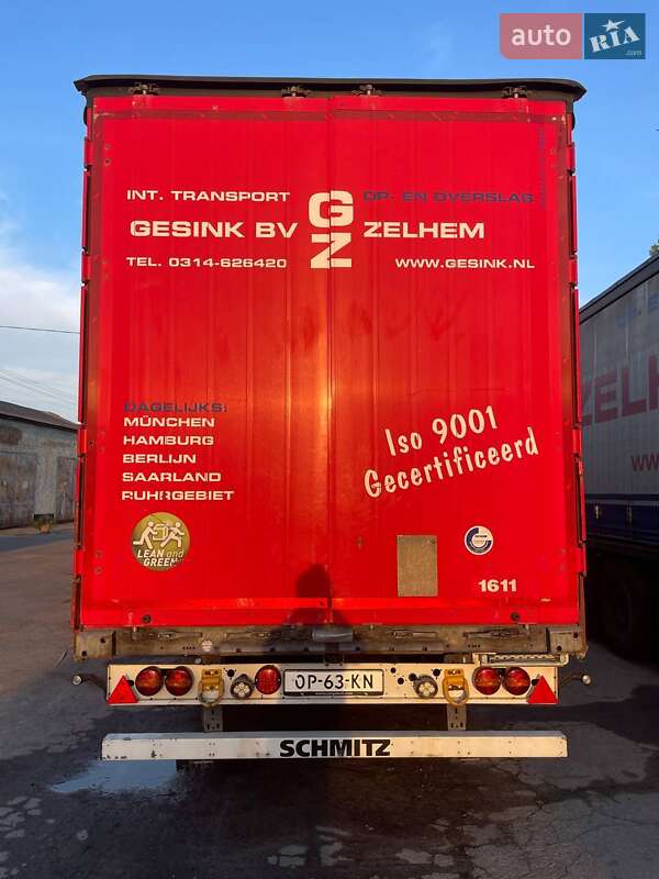 Тентованный борт (штора) - полуприцеп Schmitz Cargobull SCB S3T 2017 в Житомире