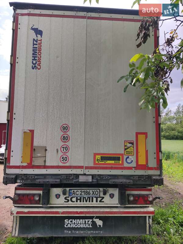 Тентованный борт (штора) - полуприцеп Schmitz Cargobull SCB S3T 2013 в Нововолынске фото 3 Тентованный борт (штора) - полуприцеп Schmitz Cargobull SCB S3T 2013 в Нововолынске