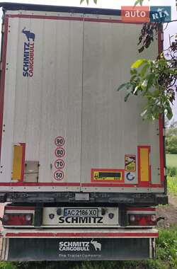 Тентованный борт (штора) - полуприцеп Schmitz Cargobull SCB S3T 2013 в 